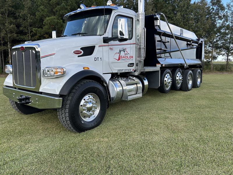 Sadler Landscaping Peterbilt dump truck DT1