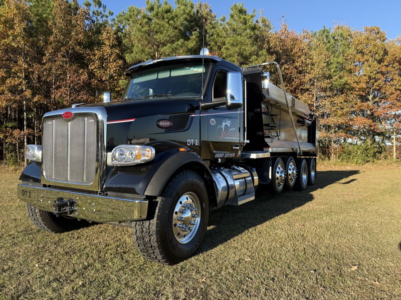 Sadler Landscaping Peterbilt dump truck DT2